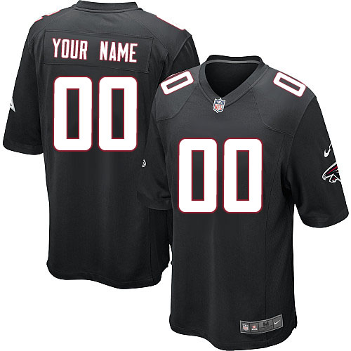 Youth Limited Nike Jersey Black Alternate - Customized NFL Atlanta Falcons